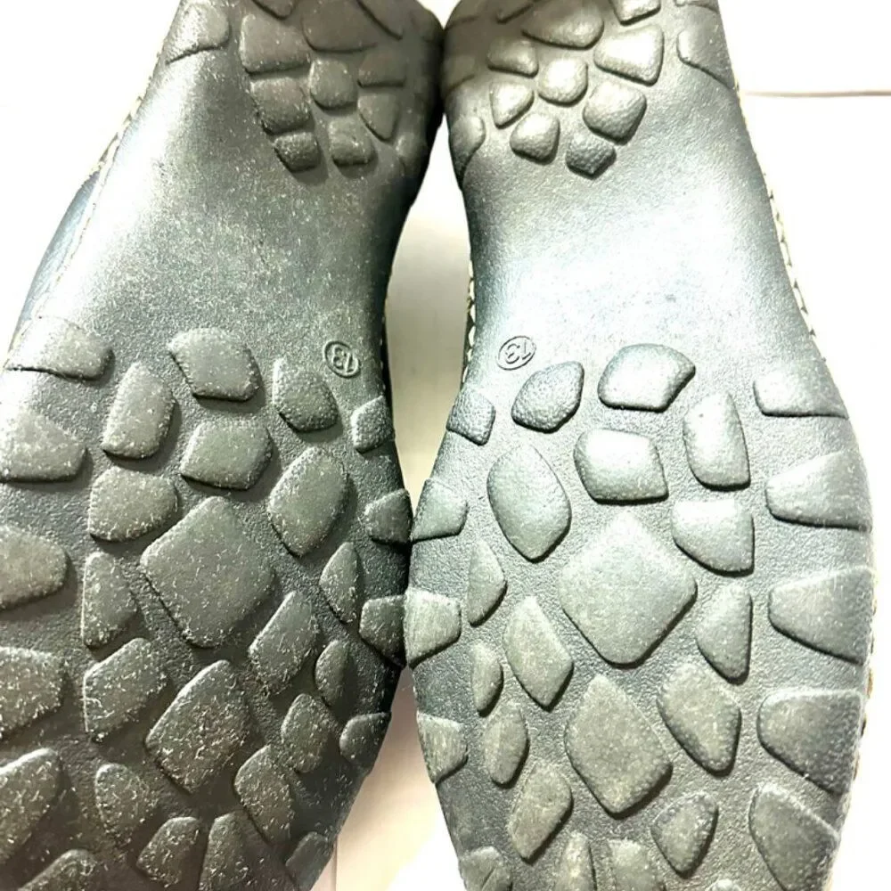Cherokee Shoes 13 Men’s Hara Casual Slip On Moc Loafer Black Leather Flats